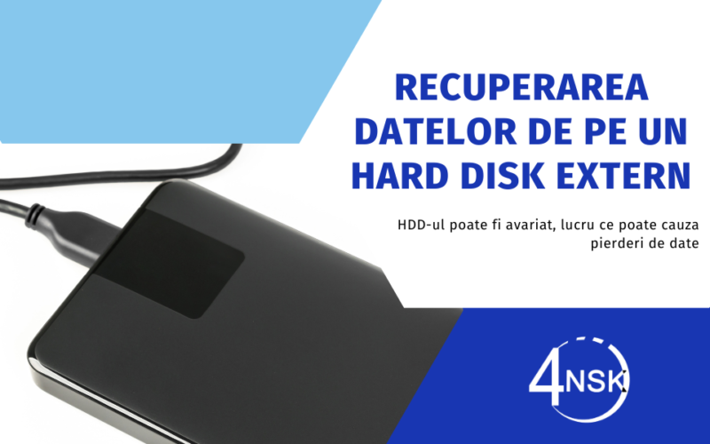 Recuperarea Datelor de pe un Hard Disk Extern